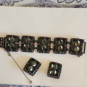 Vintage Sarah Coventry Bracelet And Earrings